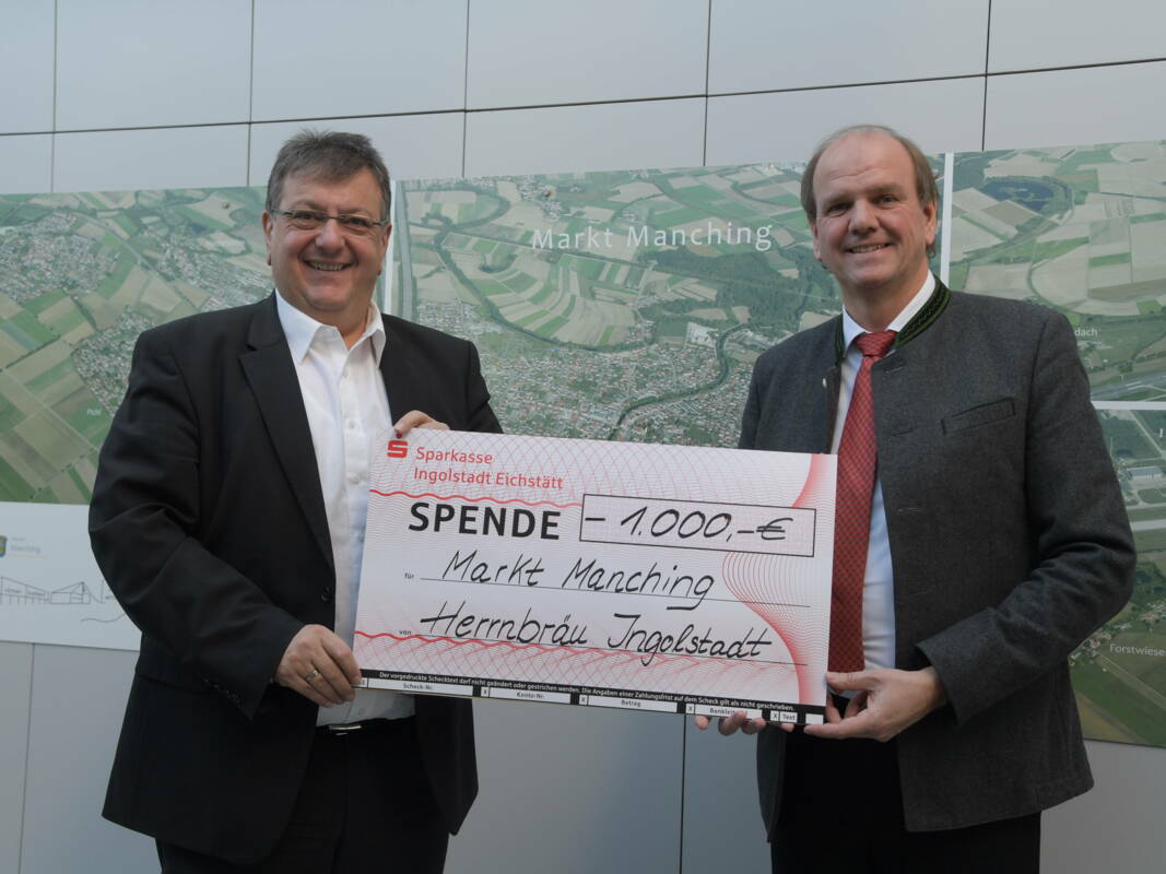 Spendenübergabe